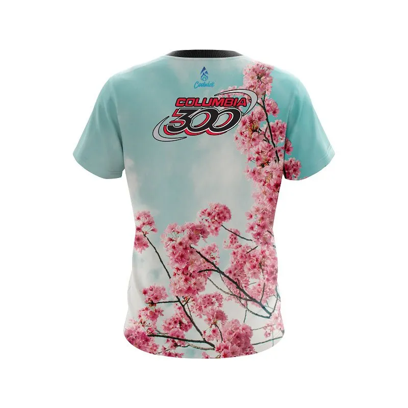 Columbia 300 Cherry Blossom CoolWick Bowling Jersey