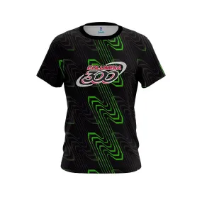 Columbia 300 Halftone Extreme Green CoolWick Bowling Jersey