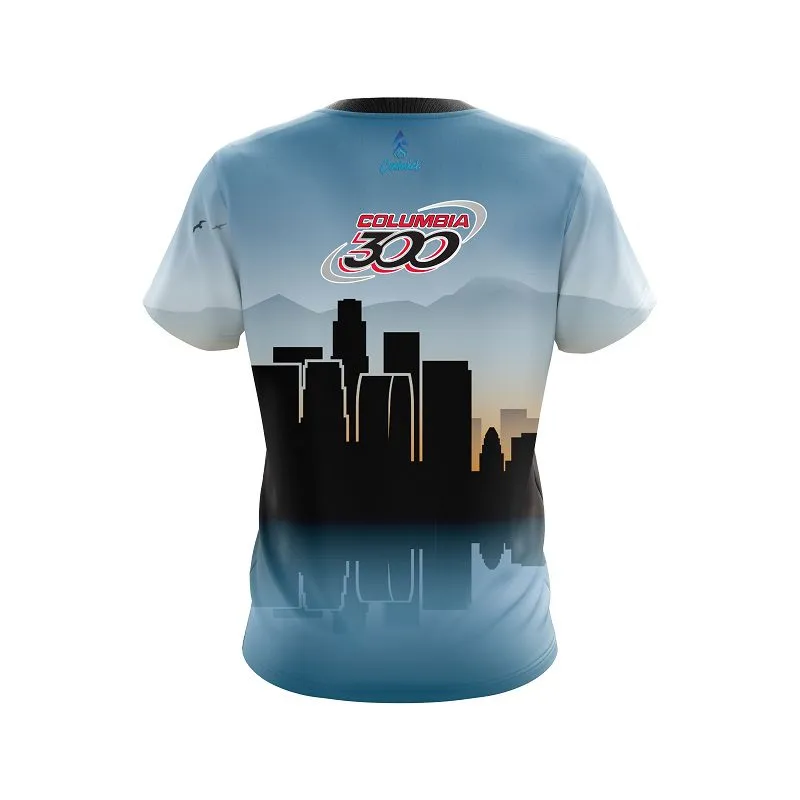 Columbia 300 Los Angeles Skyline CoolWick Bowling Jersey