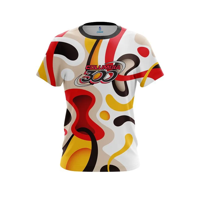 Columbia 300 Modern Art CoolWick Bowling Jersey