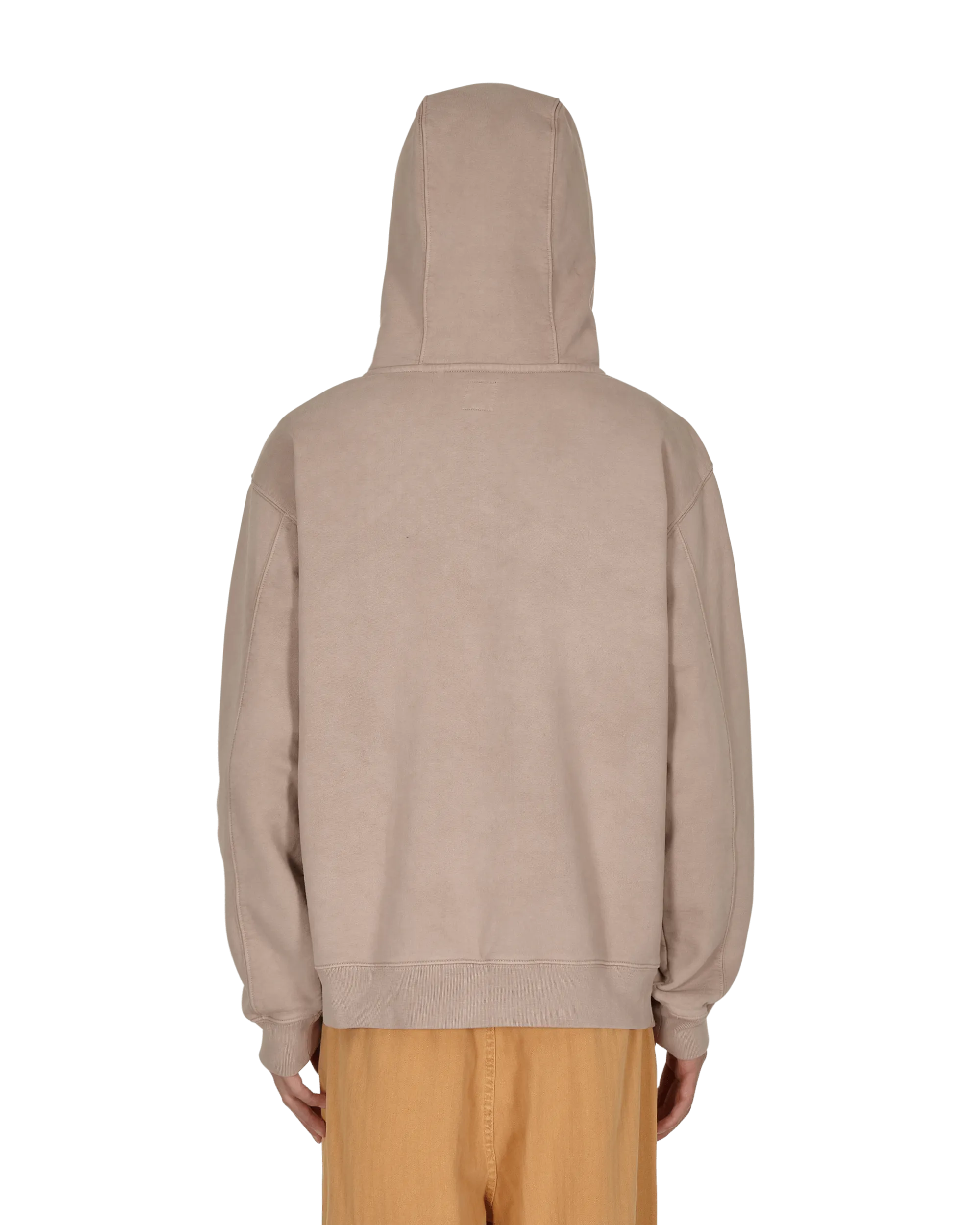 Conjoined Hooded Sweatshirt Brown