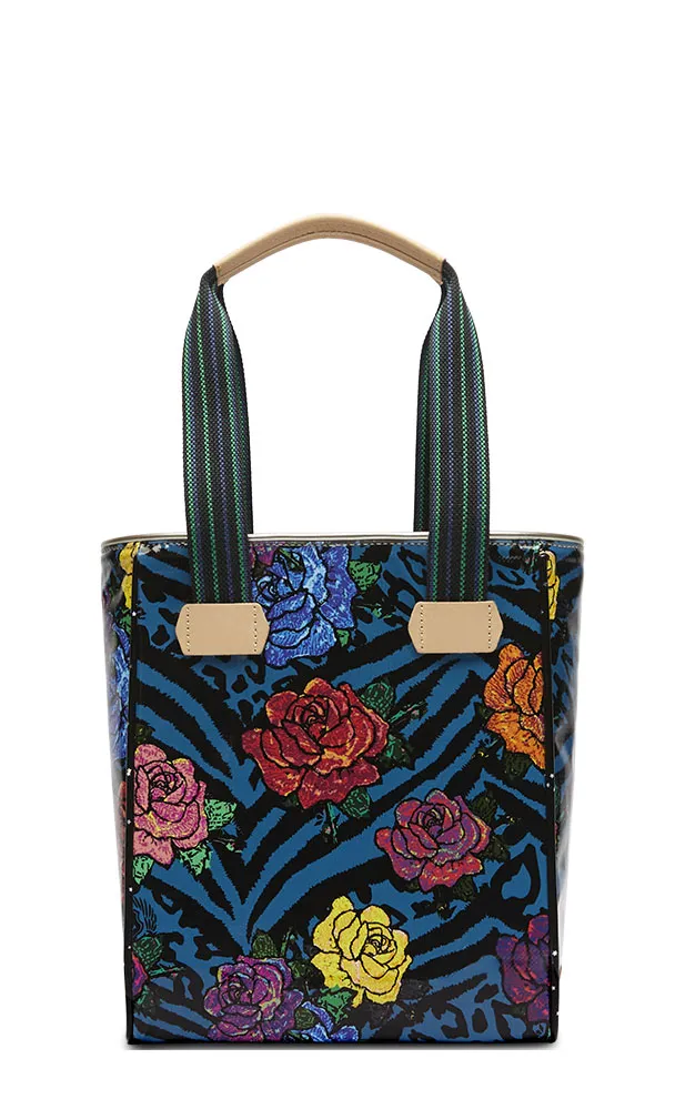 Consuela Lolo Colorful Floral & Animal Print Chica Tote Bag