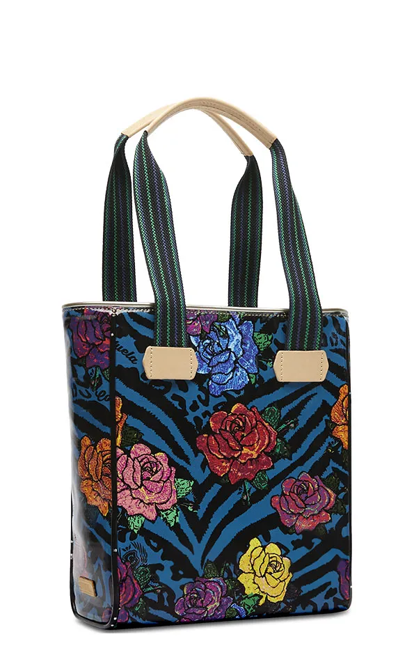 Consuela Lolo Colorful Floral & Animal Print Chica Tote Bag