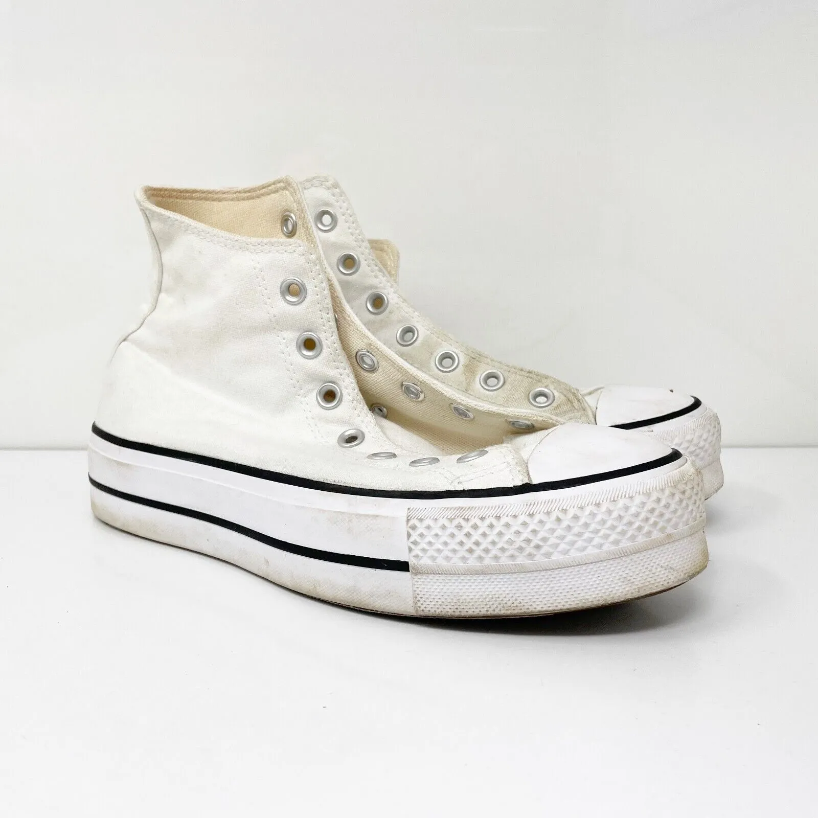 Converse Womens CT All Star Hi 560846F White Casual Shoes Sneakers Size 8.5