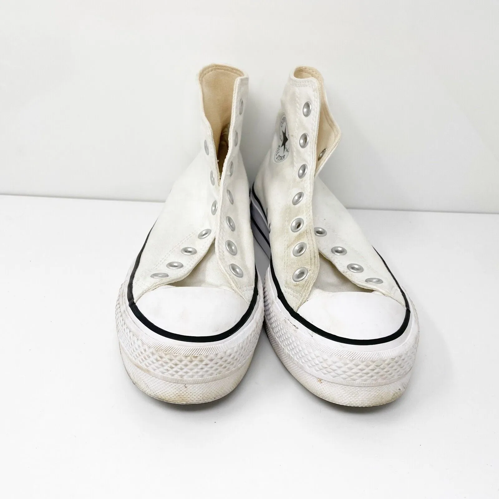 Converse Womens CT All Star Hi 560846F White Casual Shoes Sneakers Size 8.5