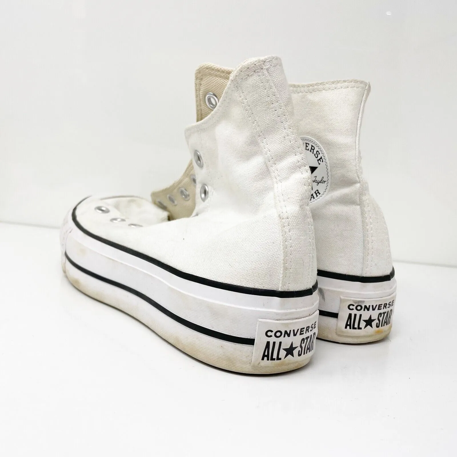 Converse Womens CT All Star Hi 560846F White Casual Shoes Sneakers Size 8.5