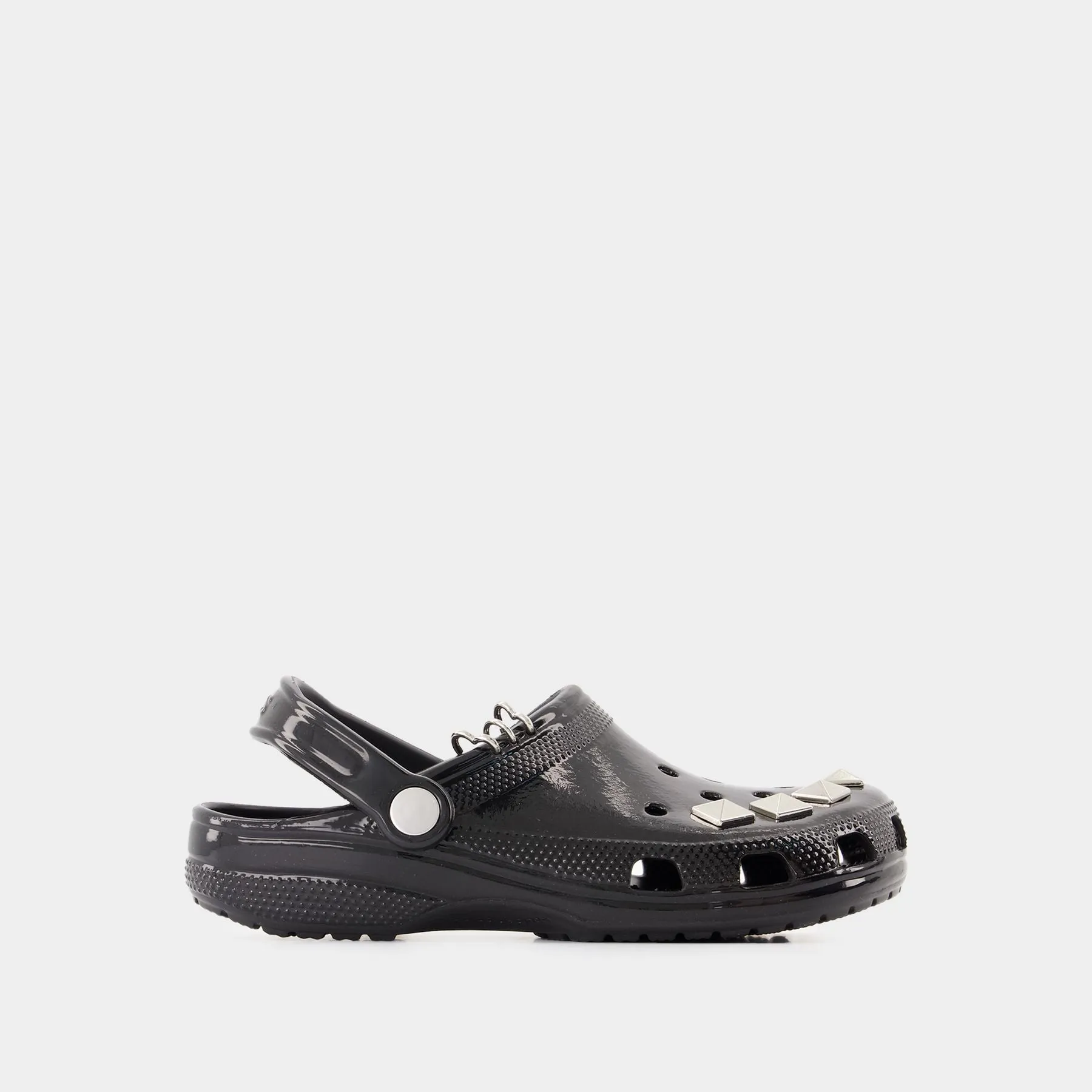 Crocs  Classic Studded Sandals - Crocs - Synthetic - Black