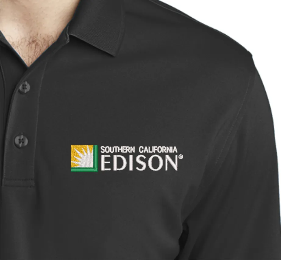 Custom Embroidered SCE Polo - Embroidered Dry Zone UV Micro-Mesh Polo. K110