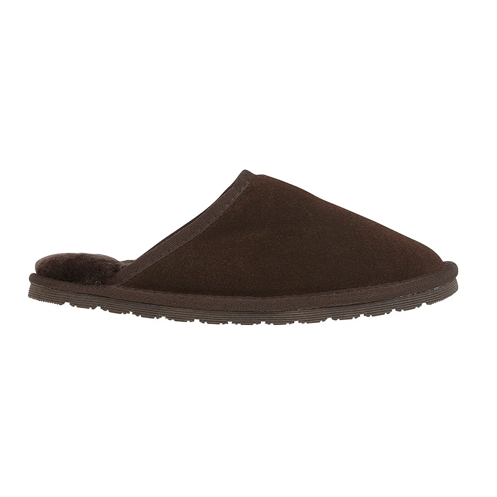 DANIEL Mens Sheepskin Mule Slippers