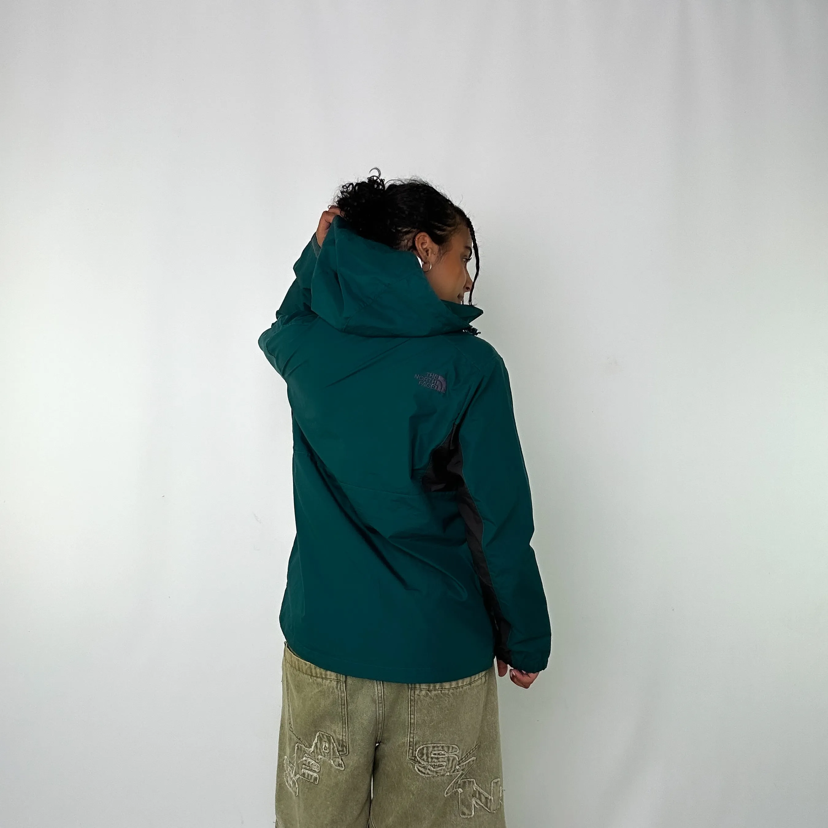 Dark Green 90s The North Face Light Rain Jacket (L)