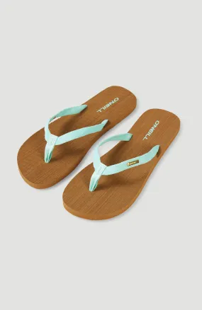 Ditsy Jacquard BLOOM Sandals | Beach Glass