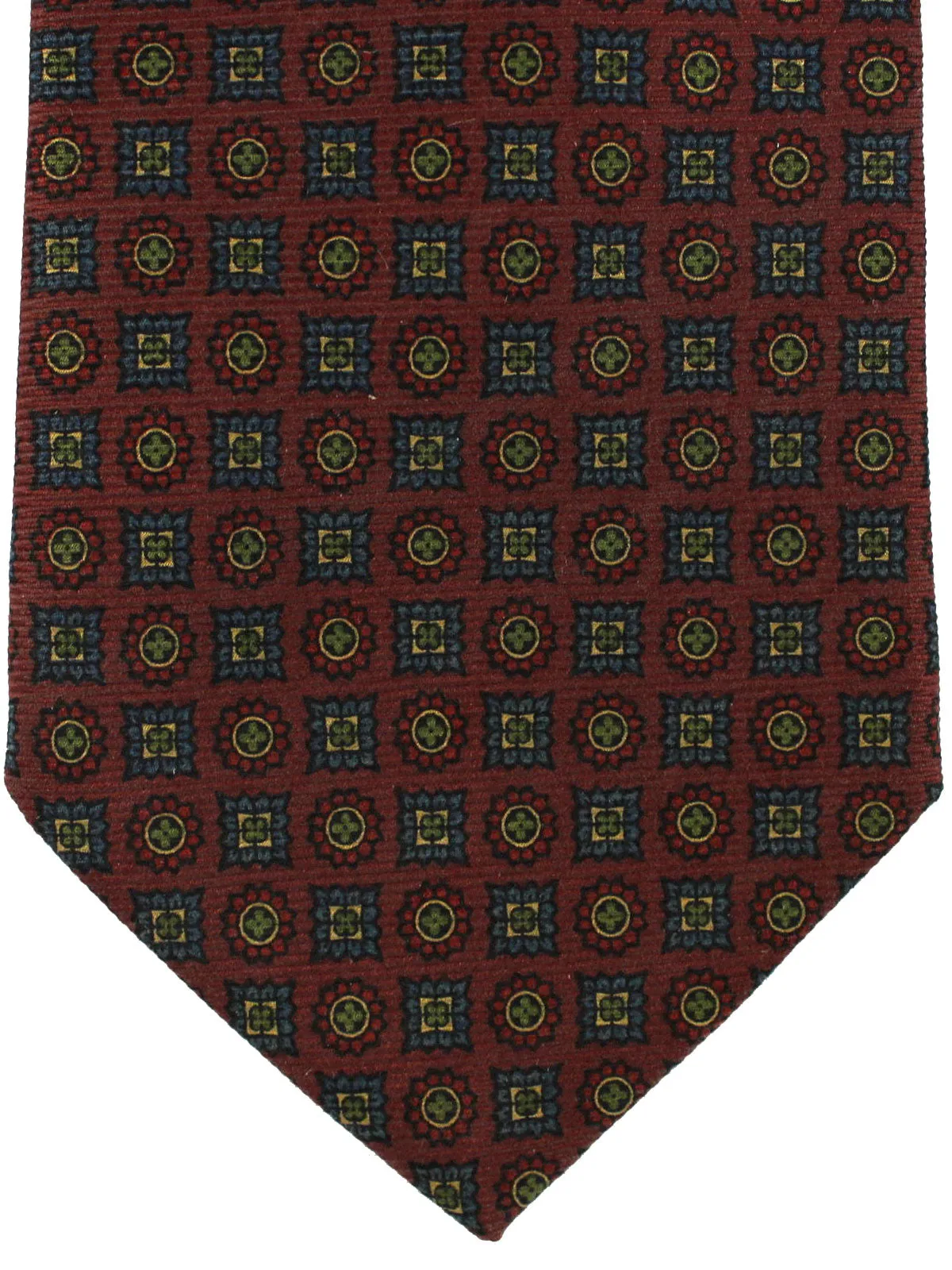 E. Marinella Tie Brown Medallions