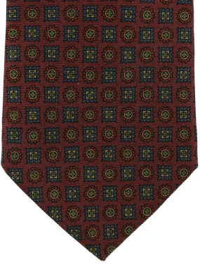 E. Marinella Tie Brown Medallions