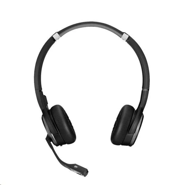 EPOS Impact Headset SDW 5063 Wireless Stereo Binaural MEMS Technology Noise Cancelling Microphone Black