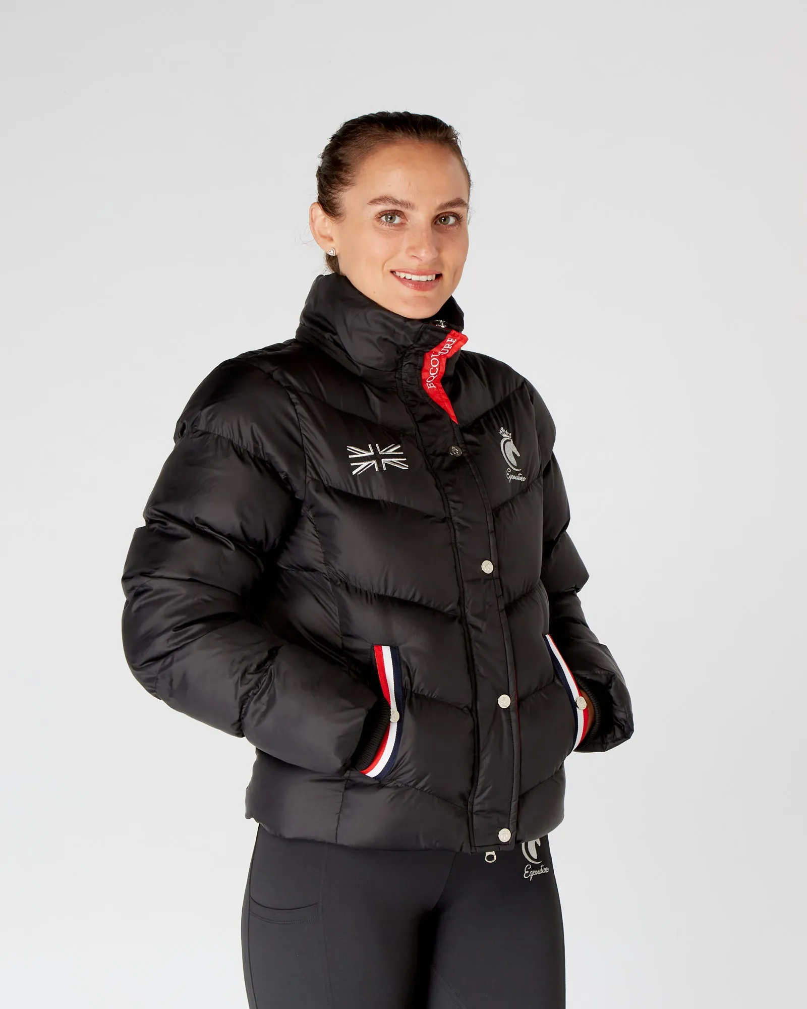 Exclusive Short Black Puffer Coat  / Jacket - Detachable Hood