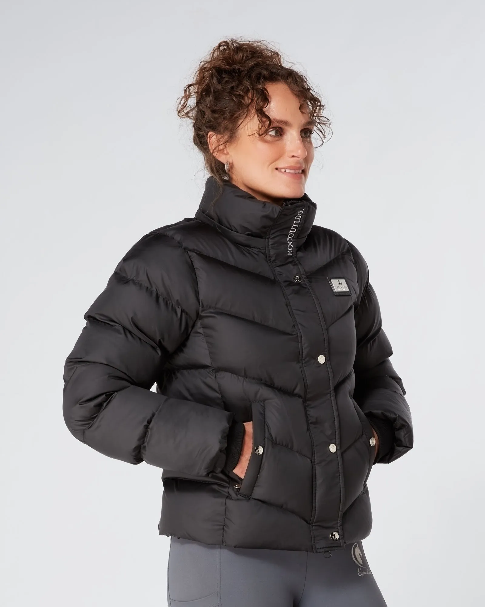 Exclusive Short Black Puffer Coat 3.0 / Jacket - Detachable Hood & Faux Fur