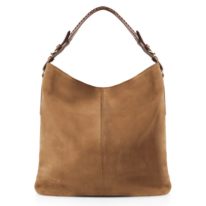 Fairfax and Favor Tetbury Tote Bag - Tan Suede