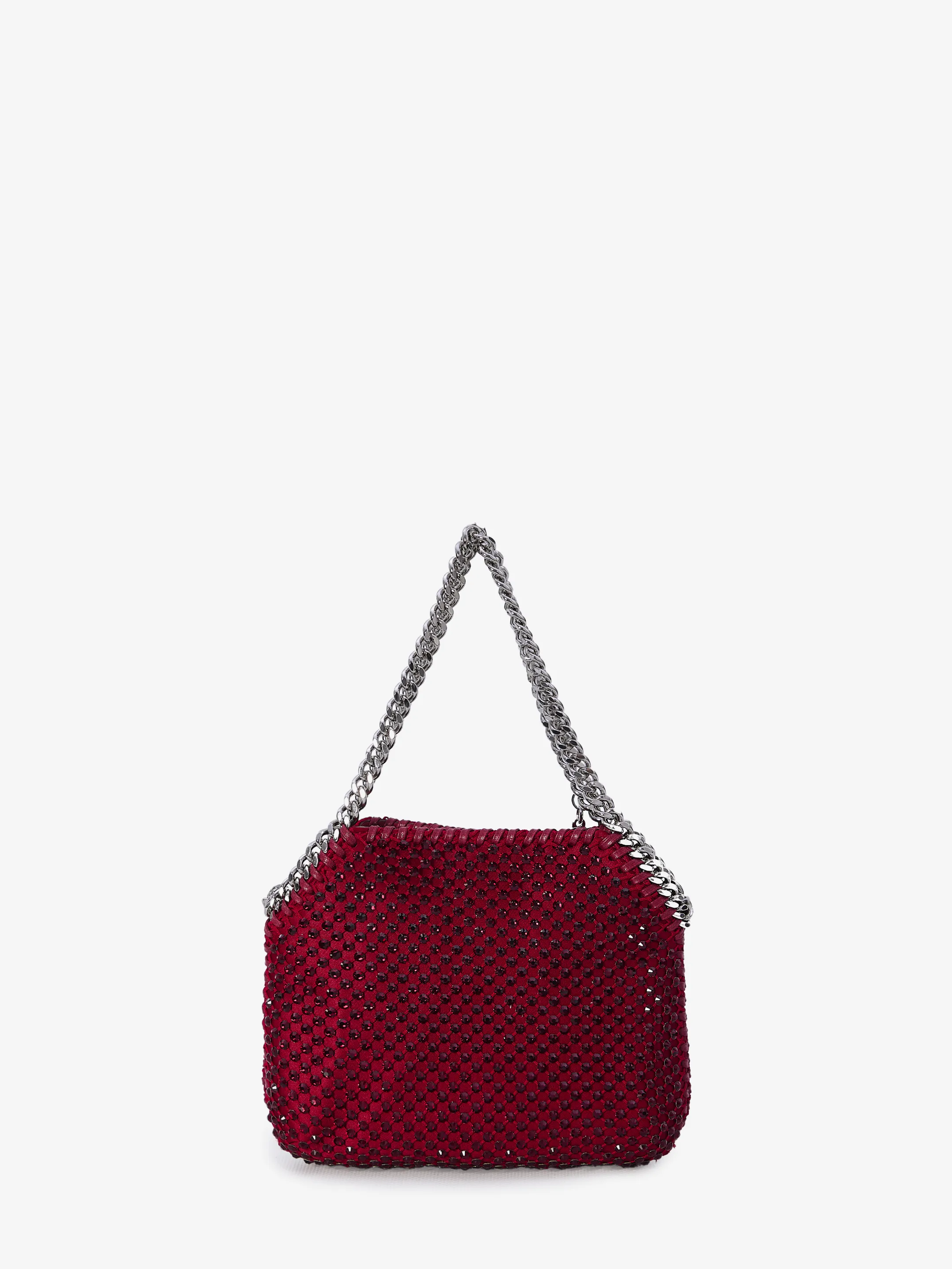 Falabella crystal mesh mini tote bag