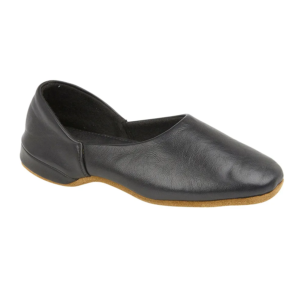 FRED Mens Leather Slippers