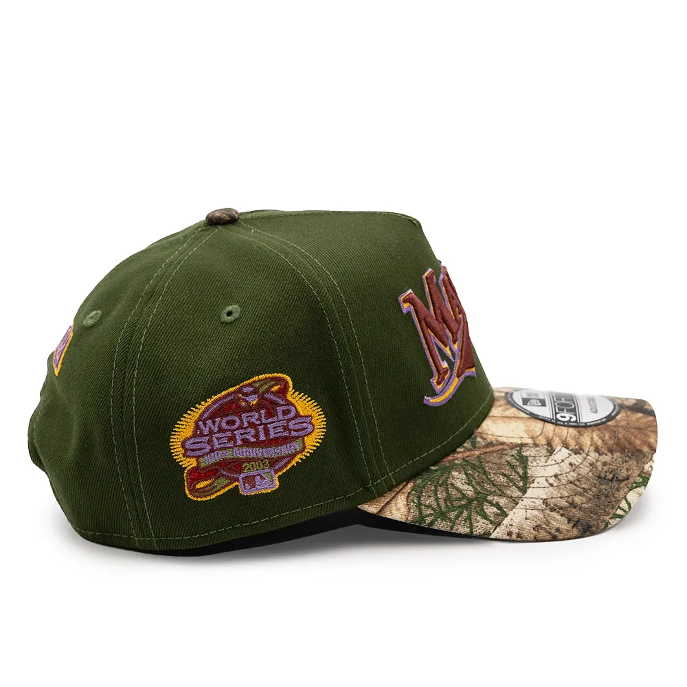 FRESH RAGS X NEW ERA Florida Marlins 100th World Series SIDE PATCH - Rifle Green 9FORTY AFRAME SNAPBACK