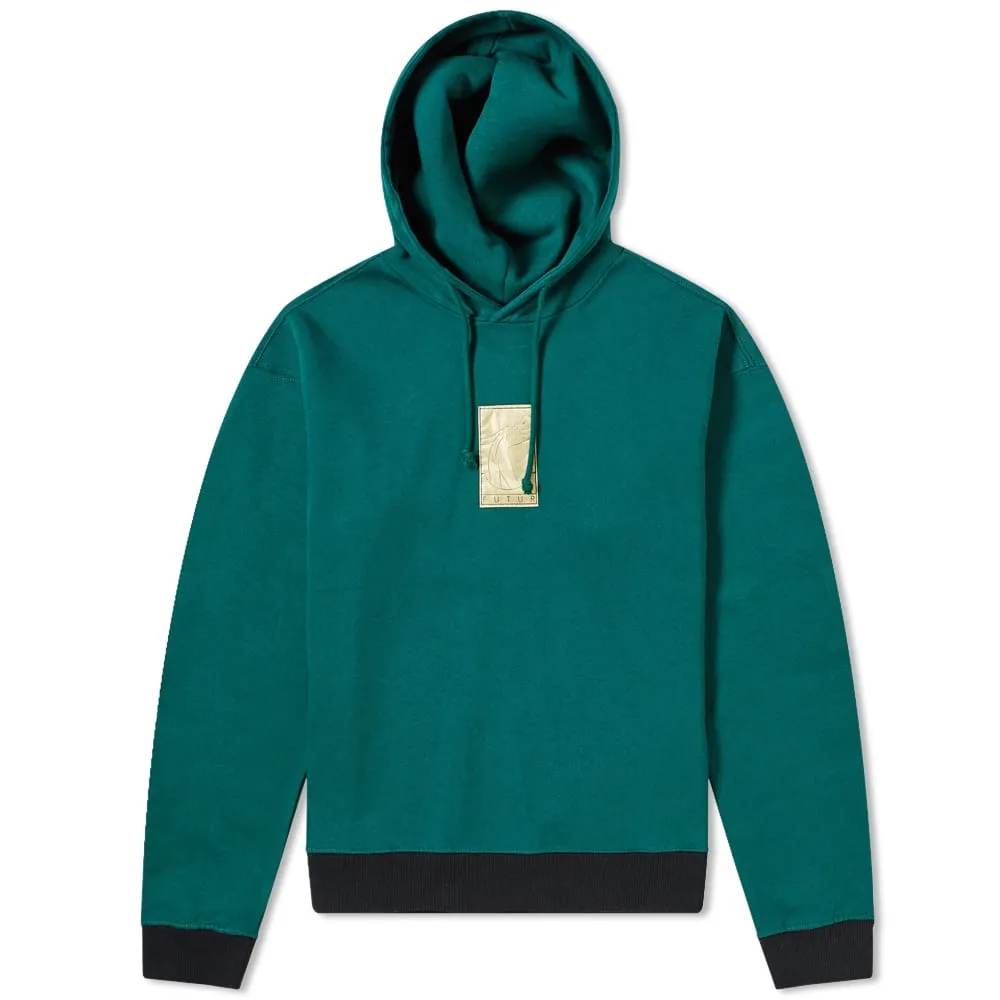 Futur Gold Box Logo HoodyForest Green