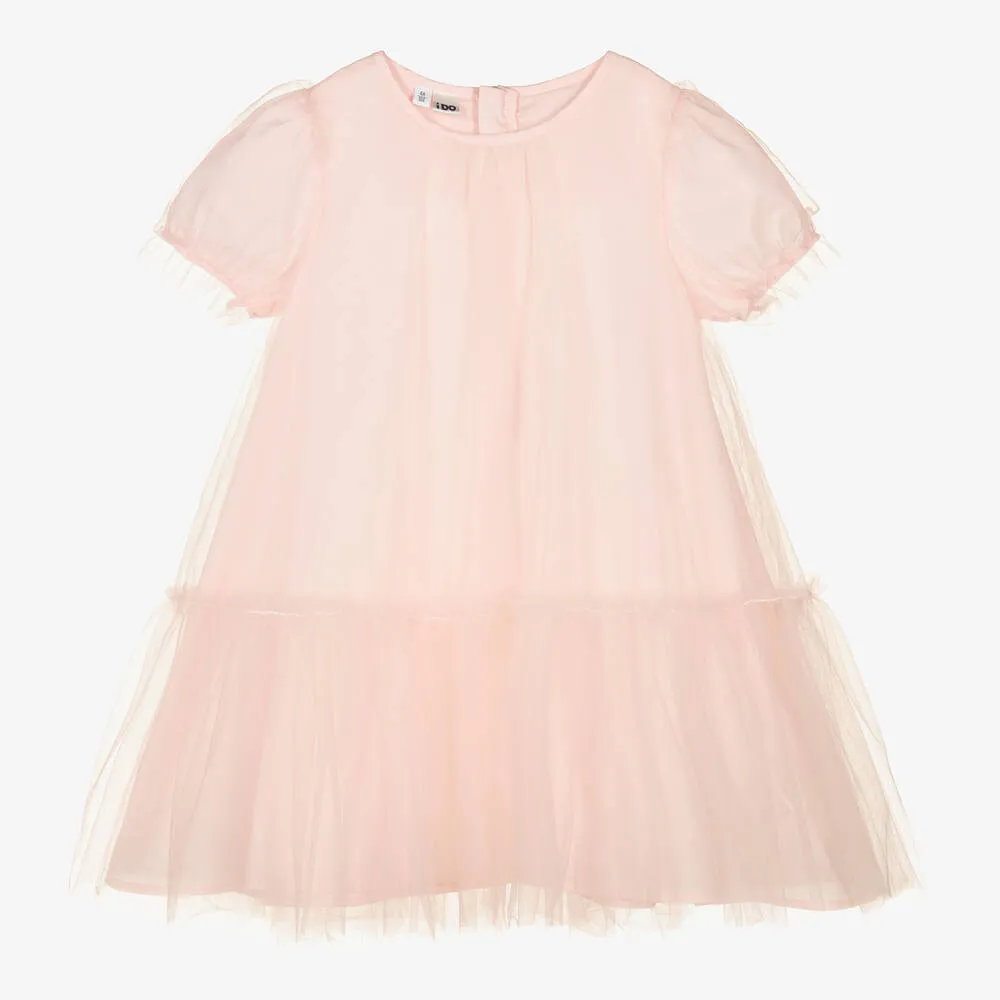 Girls Pink Tulle Dress