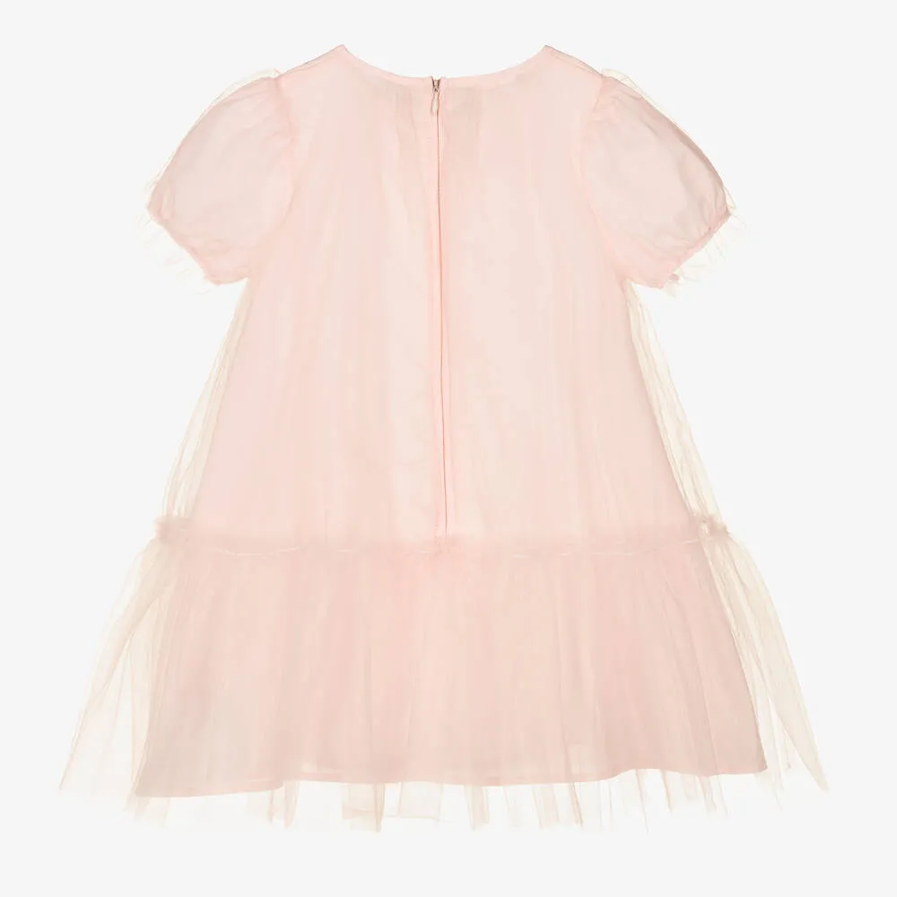 Girls Pink Tulle Dress