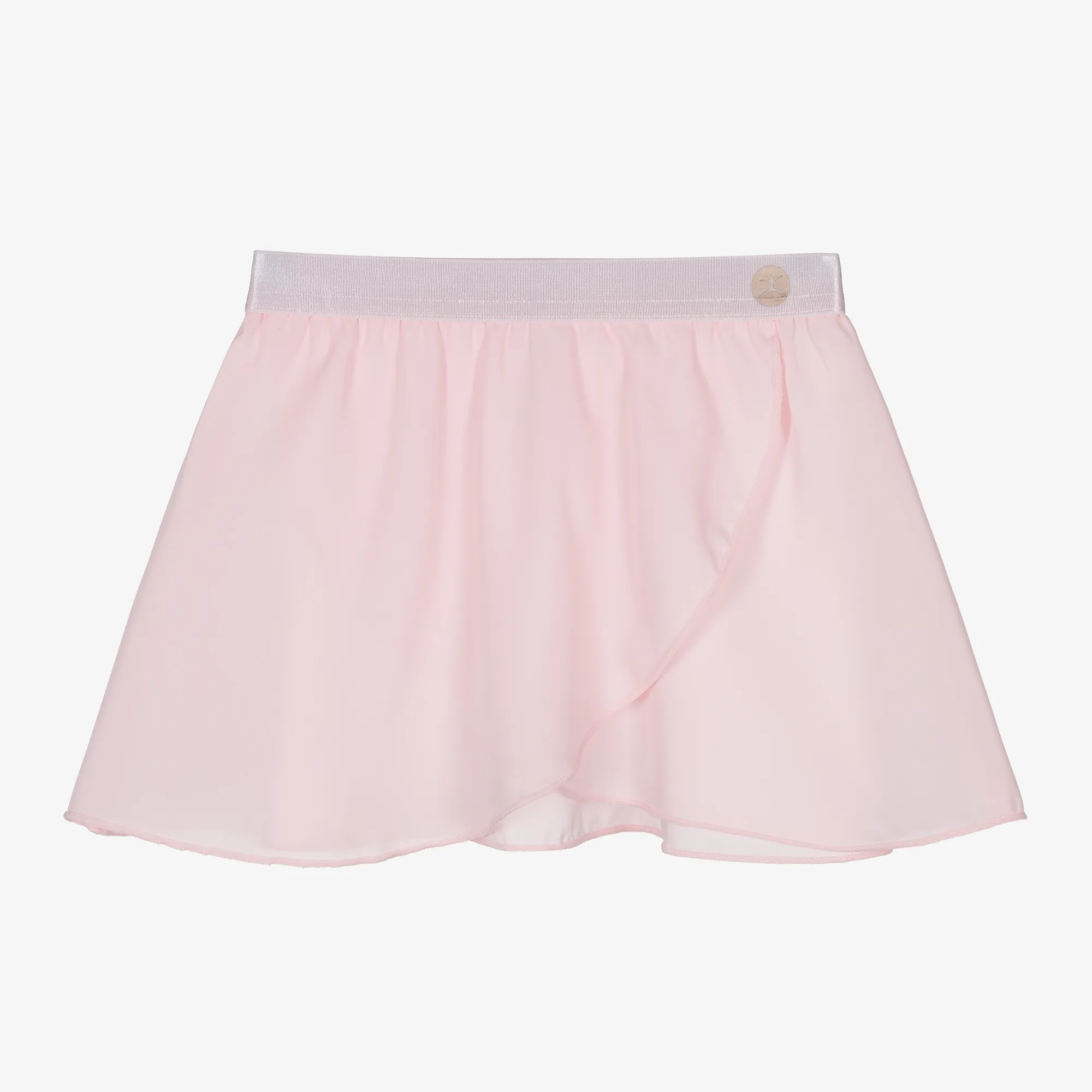 Girls Pink Wrap Skirt