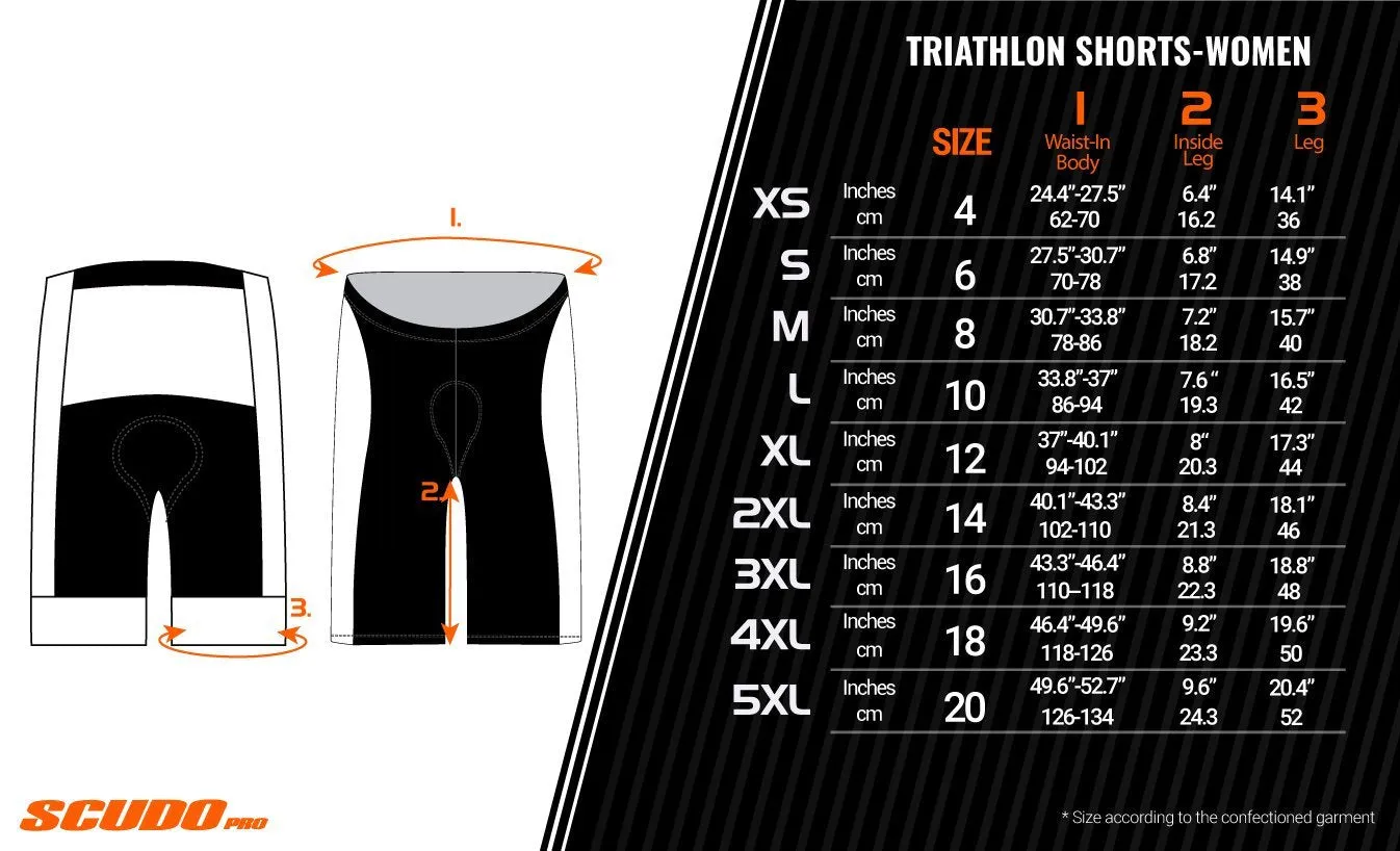 Gray  Triathlon Shorts