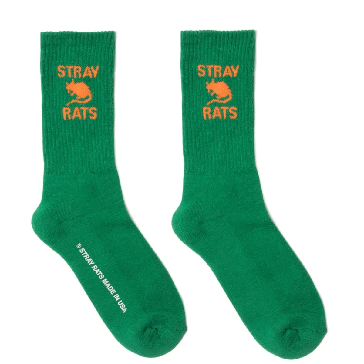 GREEN RAT SOCK Dark Green