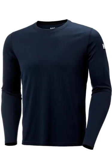 Helly Hansen HH Tech Mens Long Sleeve Shirt - Navy