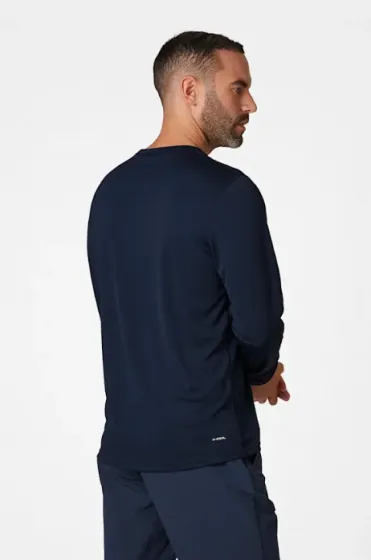 Helly Hansen HH Tech Mens Long Sleeve Shirt - Navy