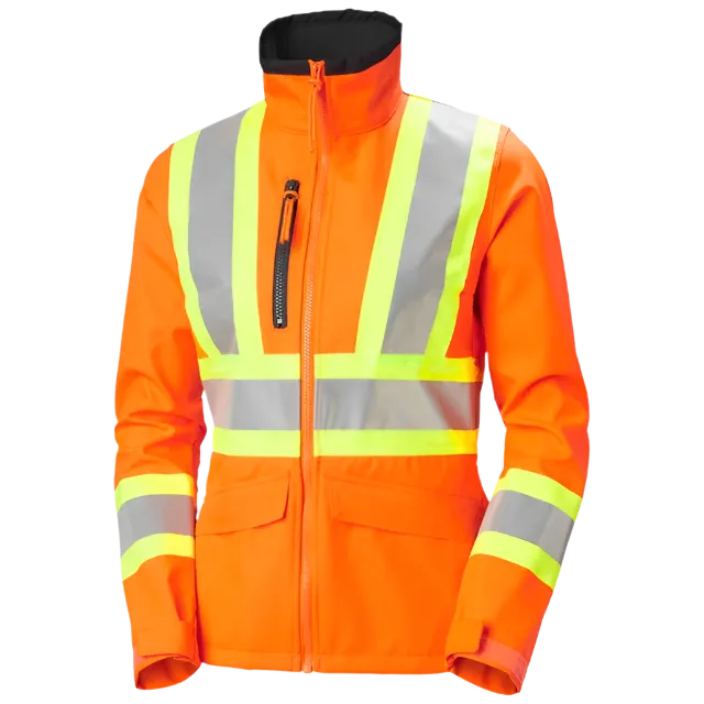 Helly Hansen Workwear - Women's Alta Hi Vis Softshell Jacket CSA