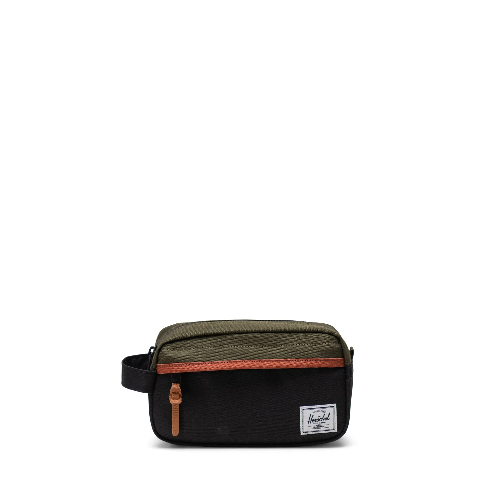 Herschel Chapter Small Travel Kit Black/Ivy Green/Chutney