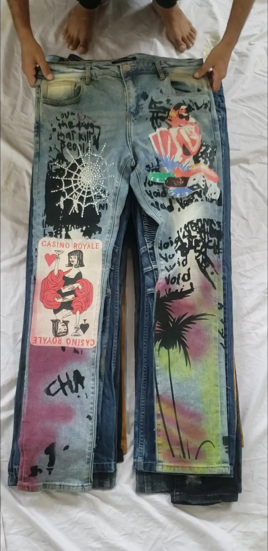 Hiphop jeans 13 pcs