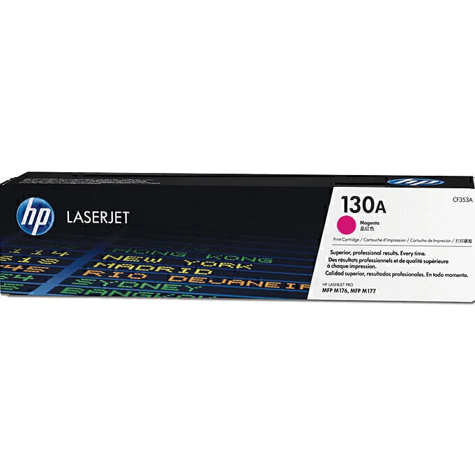 HP 130A Toner Ink Cartridge Black/Cyan/Magenta/Yellow Set LaserJet Genuine