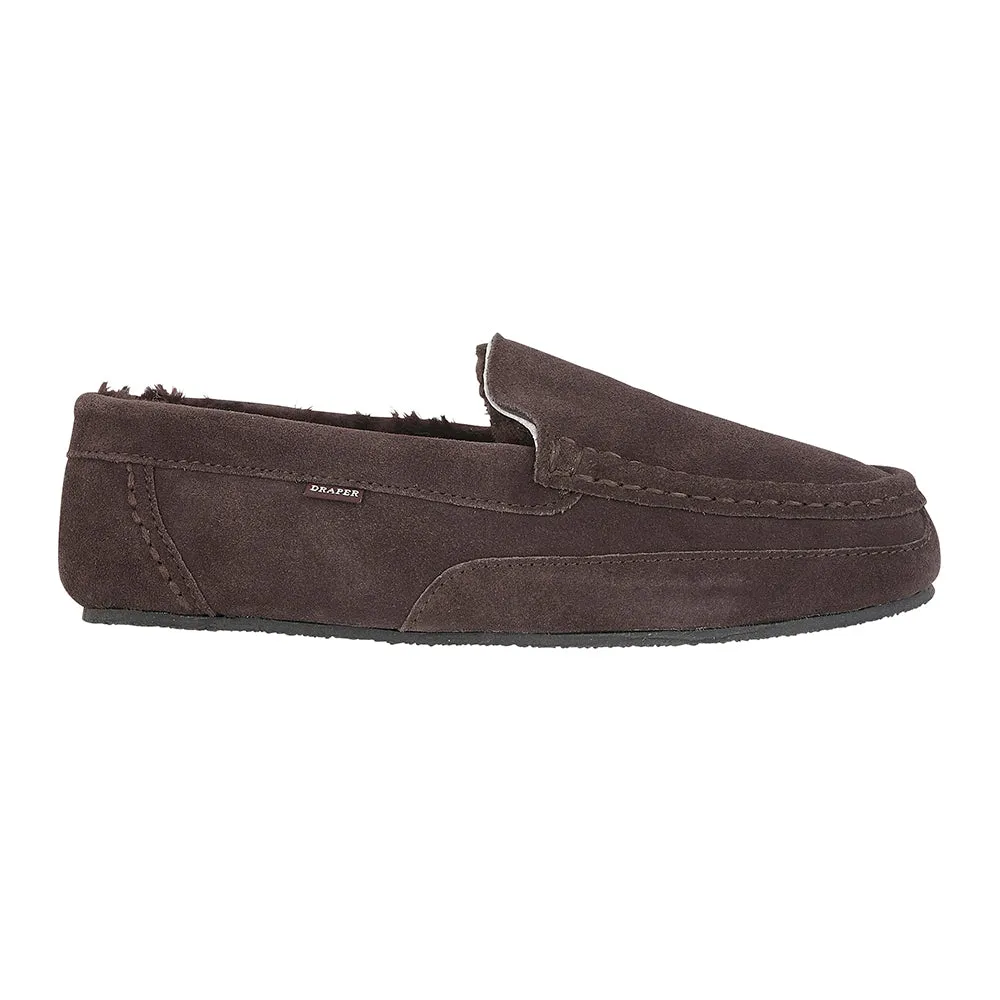 HUGO Mens Sheepskin Moccasin Slippers