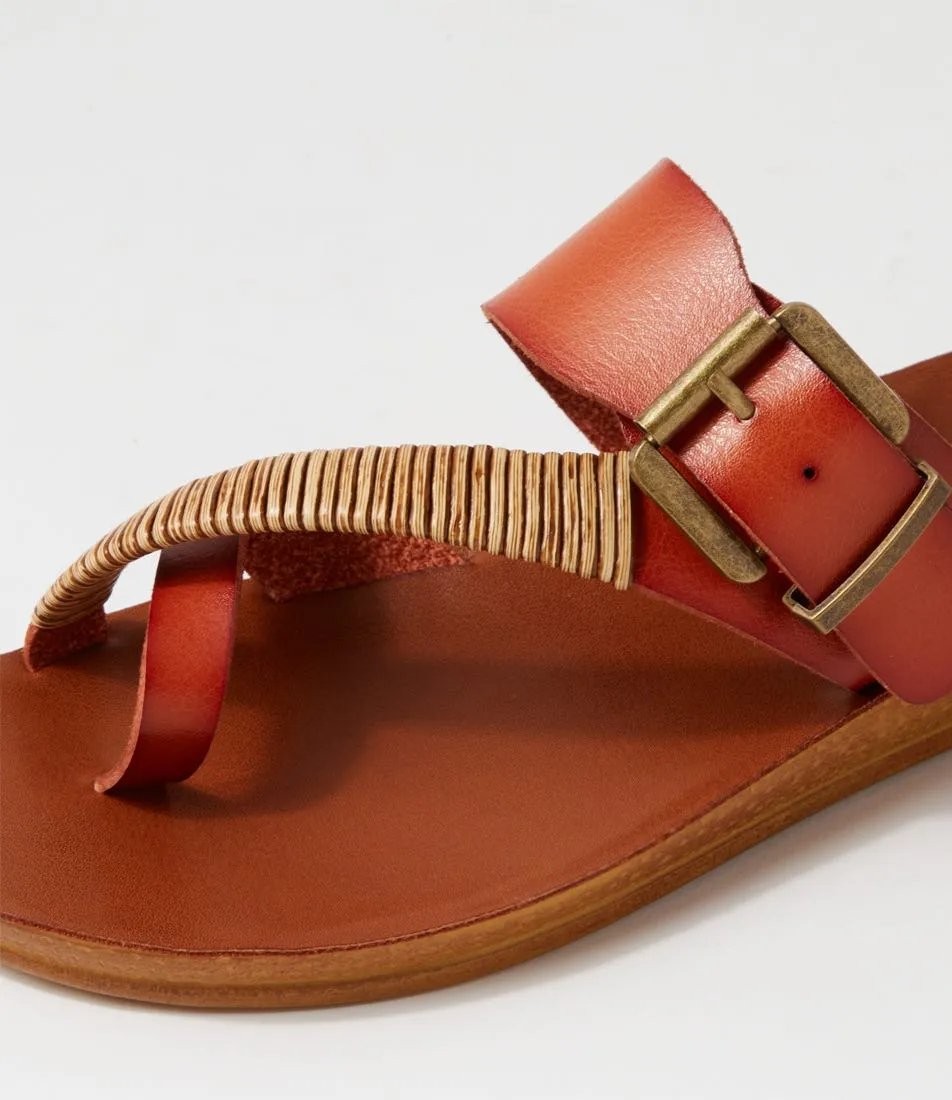 I LOVE BILLY Kitox2 Whiskey Mix Sandals