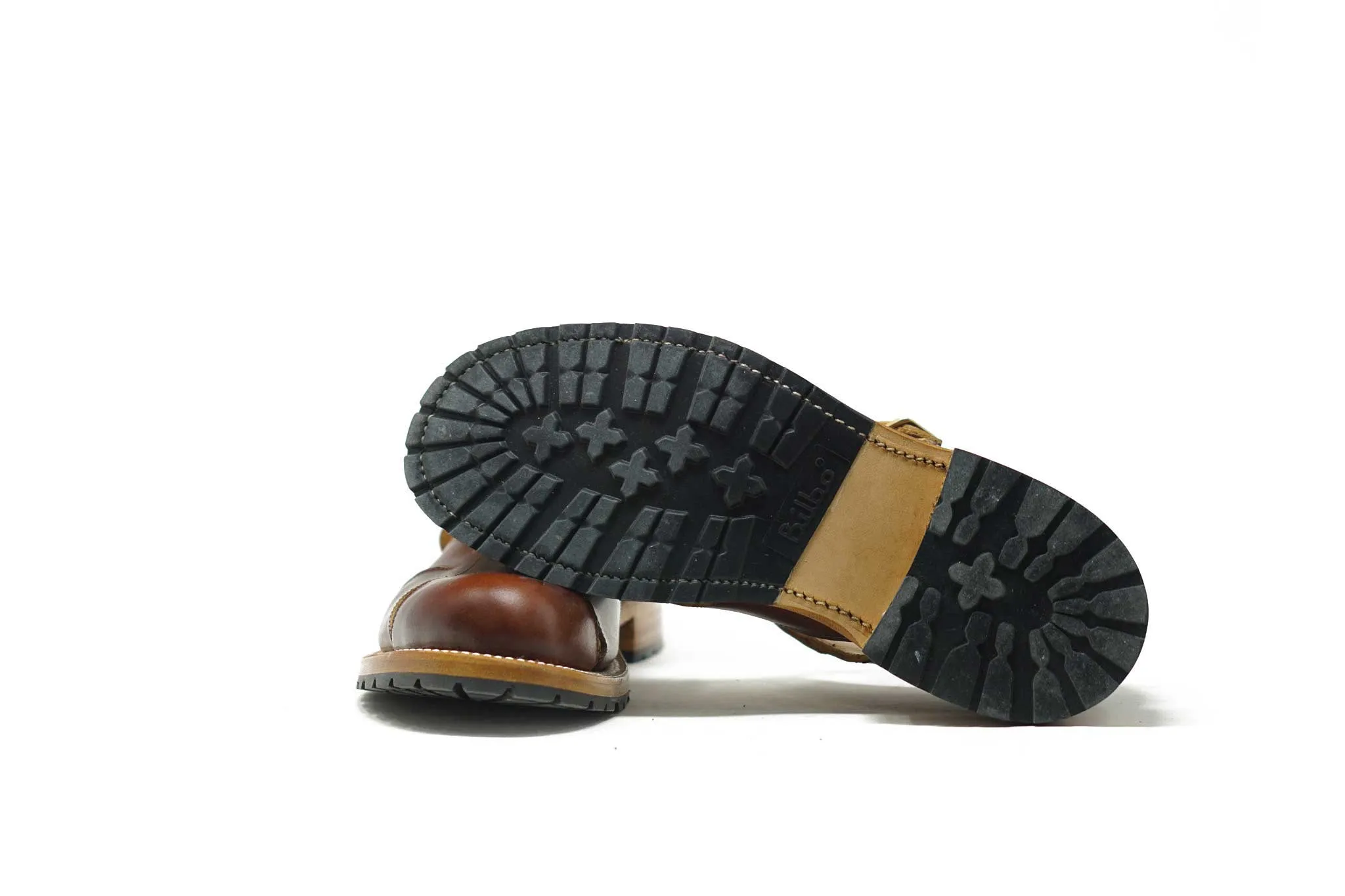 Italian Gurkha Sandals Mahogany