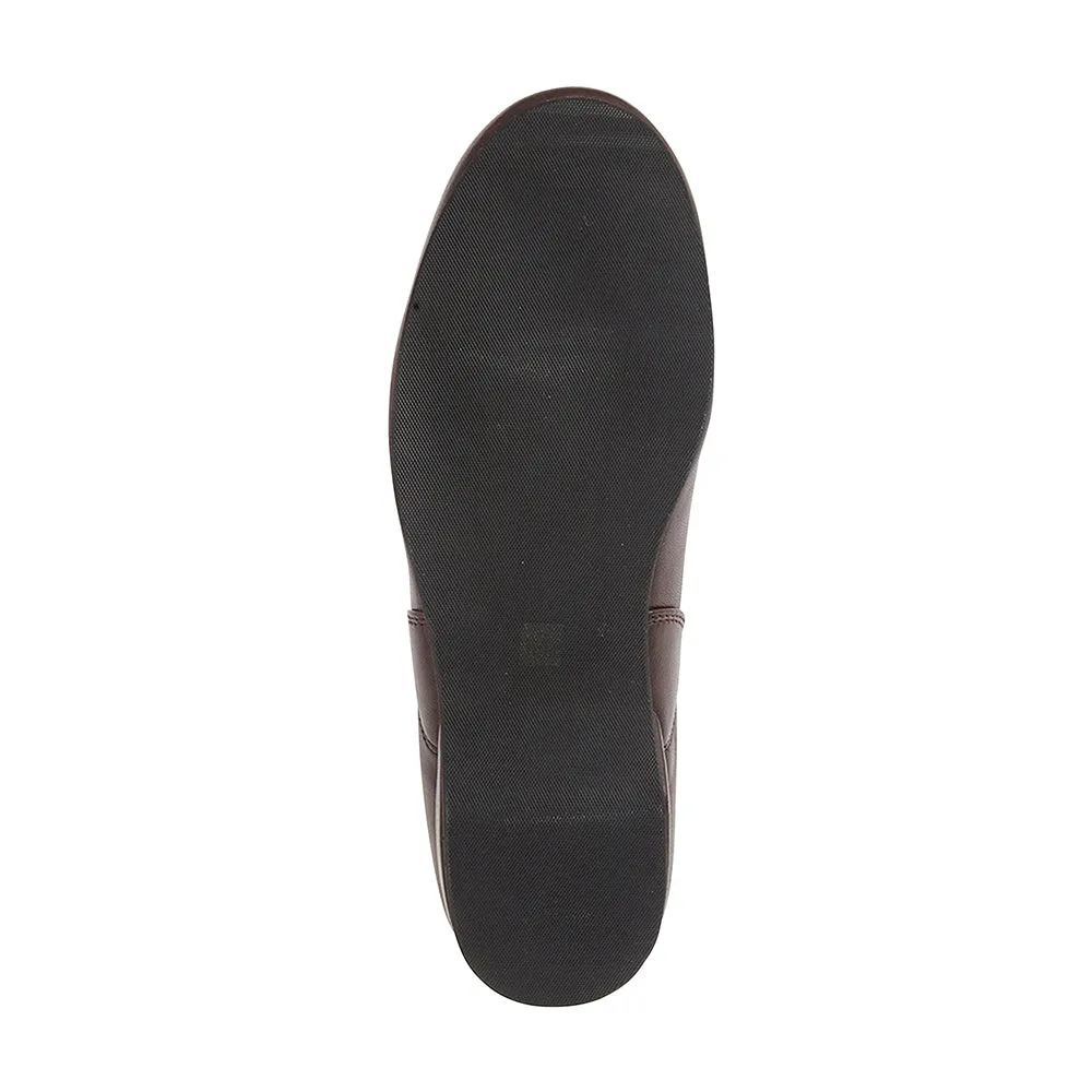 JOHN Mens Leather Slippers