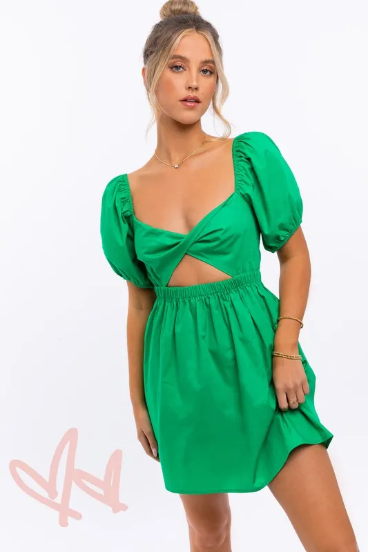 Julia Dress, Green