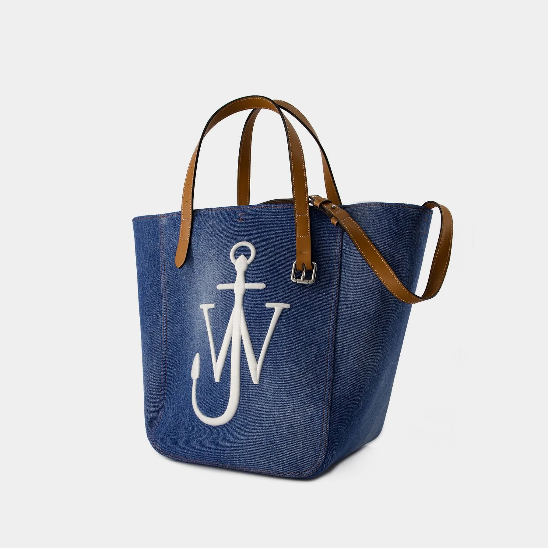 J.W. Anderson  Belt Tote Bag - J.W. Anderson - Canvas - Denim