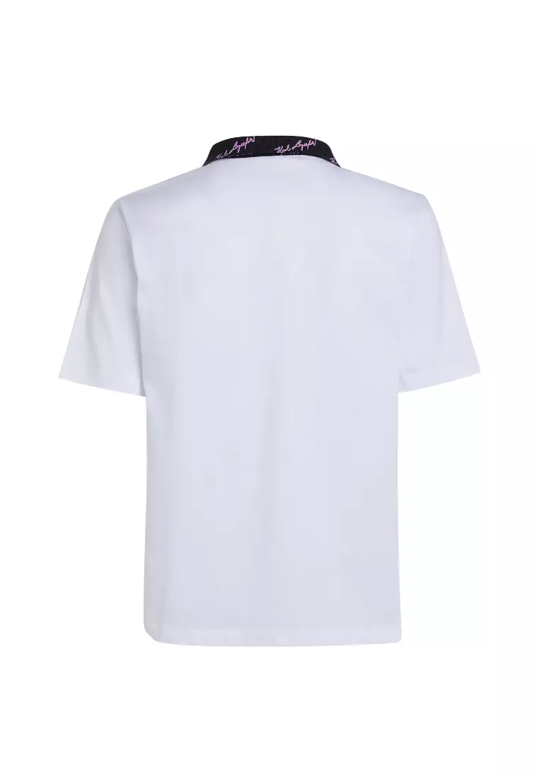 KARL LAGERFELD MONOGRAM POLO