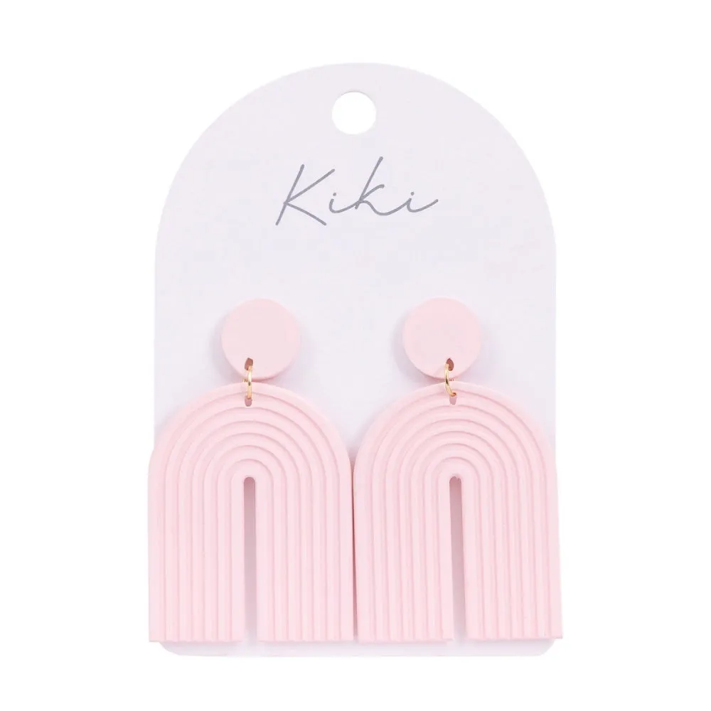 KiKi Earrings - Pink Arch