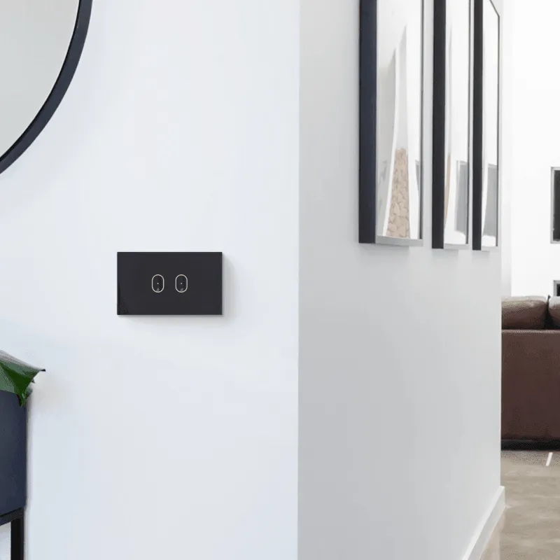 LIFX Smart Light Switch 2-Gang Black AU/NZ