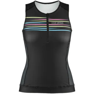 Louis Garneau Women's Sprint Print Tri Sleeveless Top - 2024