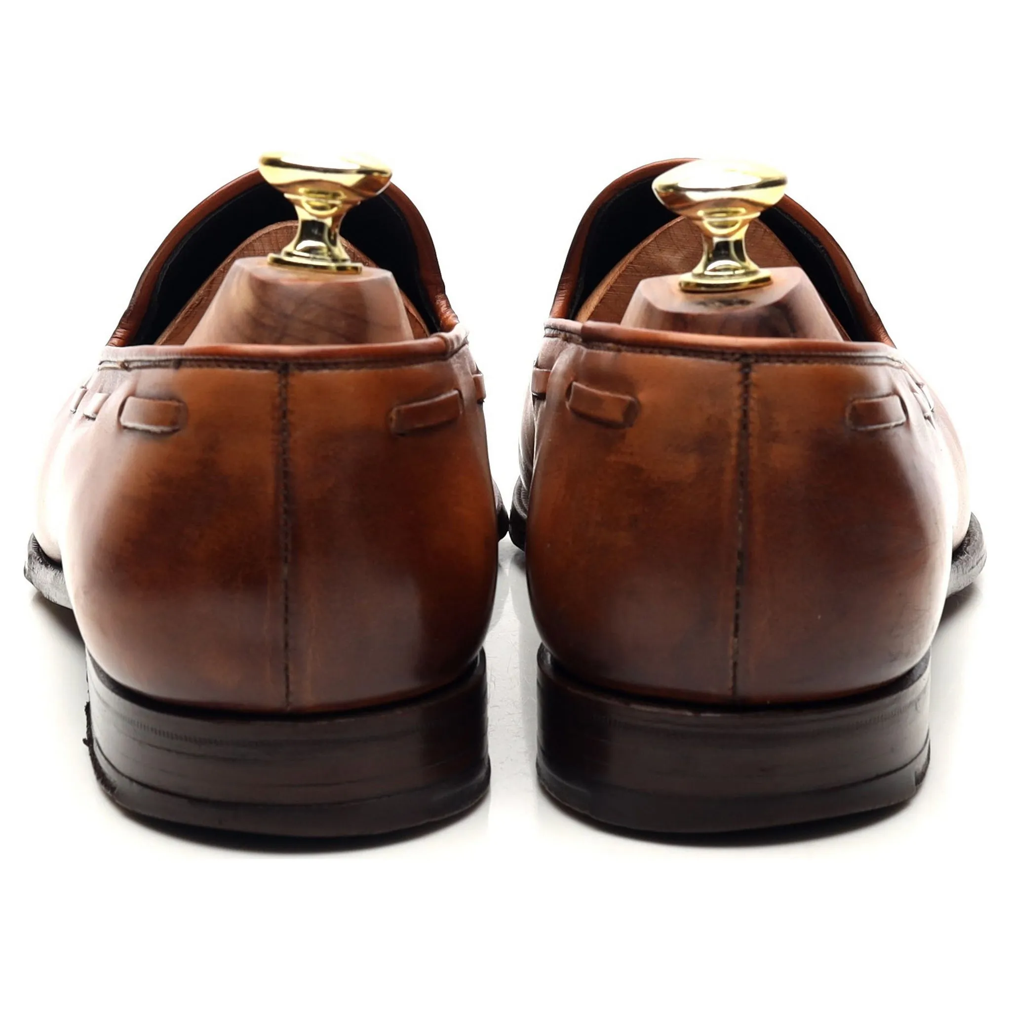 Ltd. Edition 'Cavendish 2' Tan Brown Leather Tassel Loafers UK 7.5 E