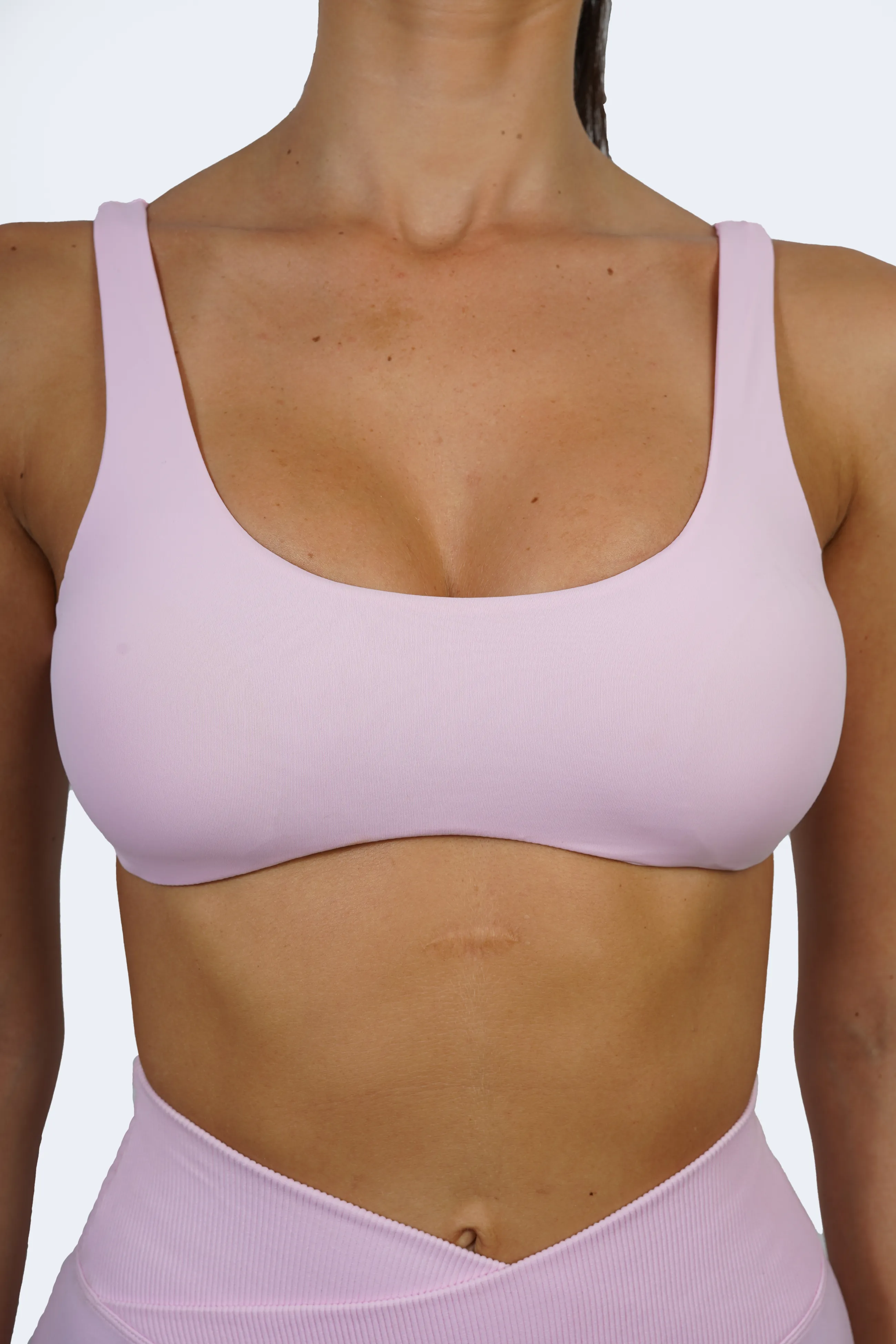 LUXE CROP - BABY PINK