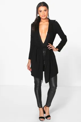 Maisie Waterfall Belted Trench