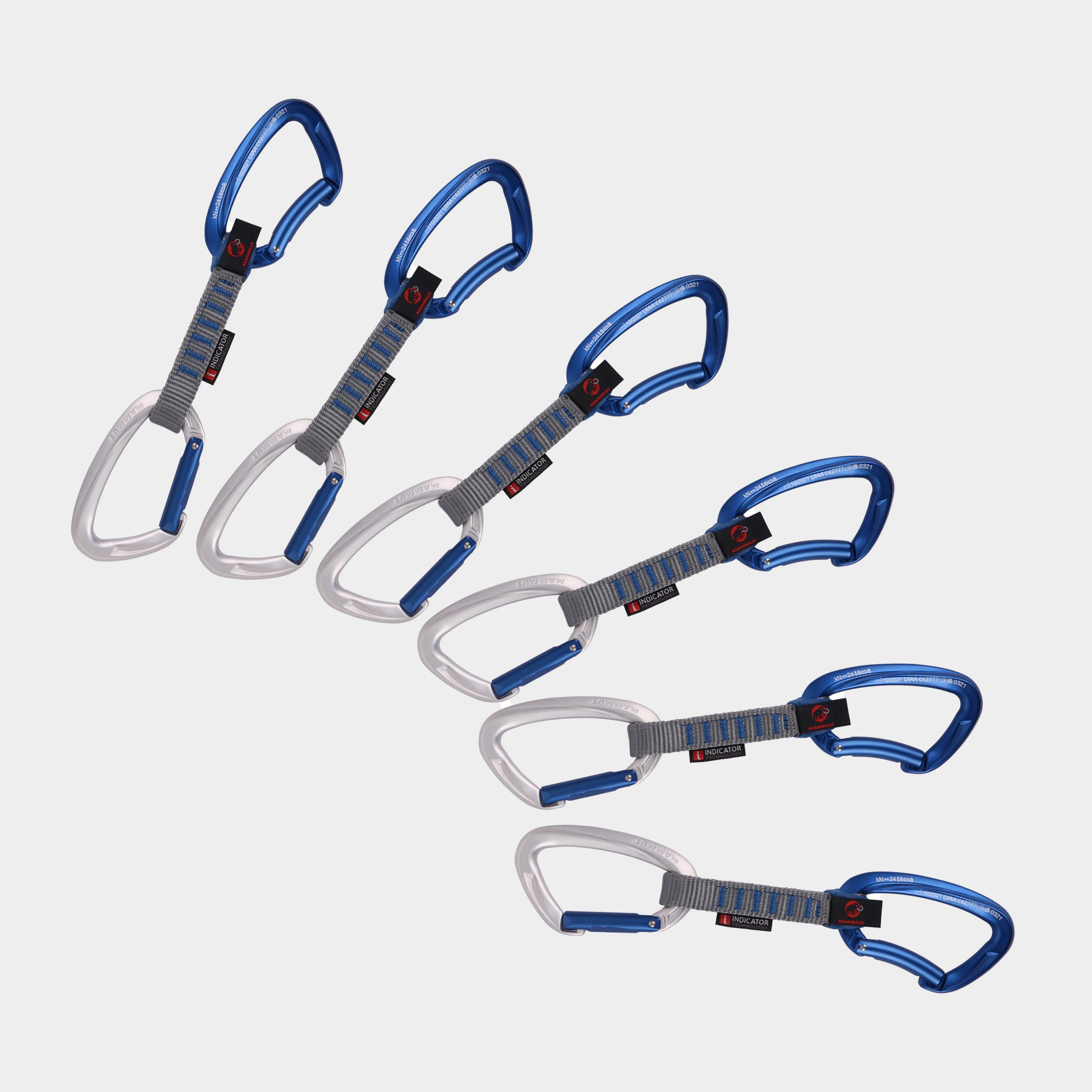 Mammut Crag Keylock 10cm Quickdraws 6-Pack | Ultimate Outdoors